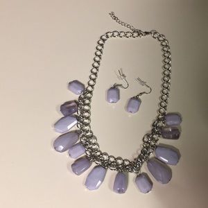 Statement Necklace and Matching Earrings